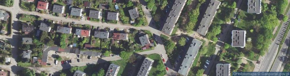 Zdjęcie satelitarne Piękna ul.