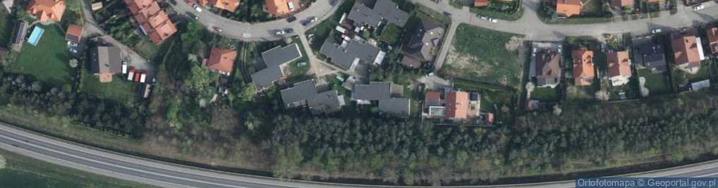 Zdjęcie satelitarne Piastów Śląskich ul.