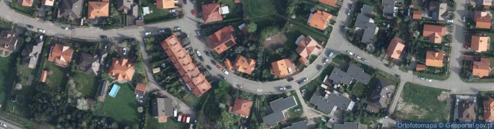 Zdjęcie satelitarne Piastów Śląskich ul.