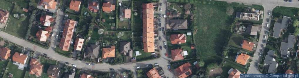 Zdjęcie satelitarne Piastów Śląskich ul.