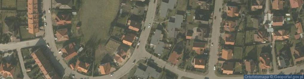 Zdjęcie satelitarne Piastów Śląskich ul.