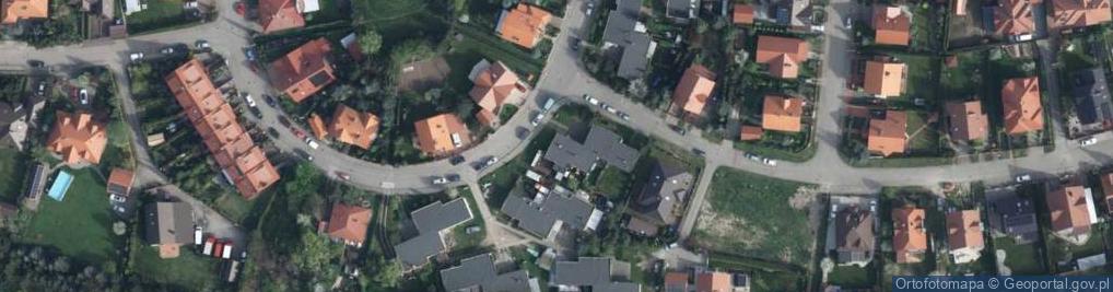 Zdjęcie satelitarne Piastów Śląskich ul.