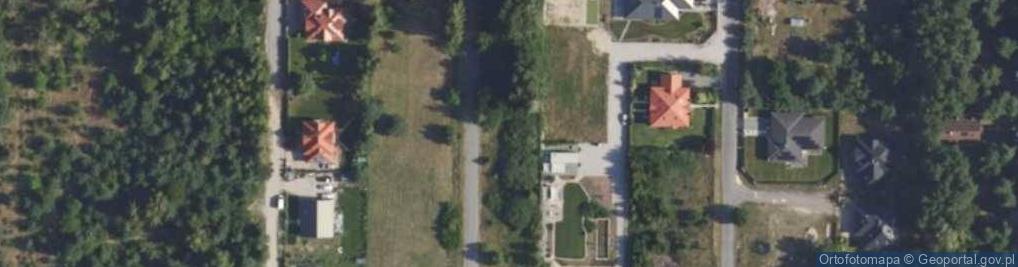 Zdjęcie satelitarne Piniowa ul.