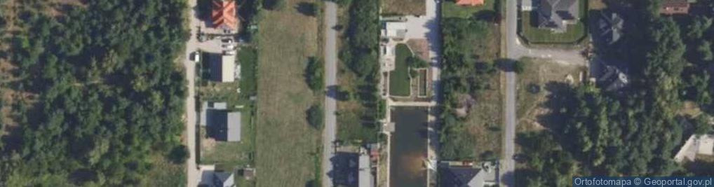 Zdjęcie satelitarne Piniowa ul.