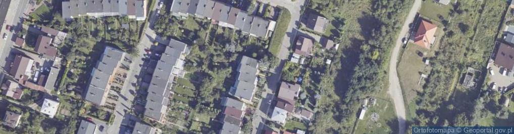 Zdjęcie satelitarne Piaskowa ul.
