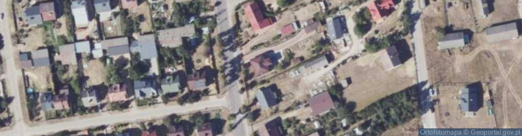 Zdjęcie satelitarne Piastowska ul.