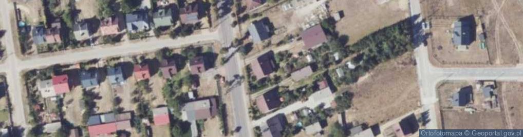 Zdjęcie satelitarne Piastowska ul.