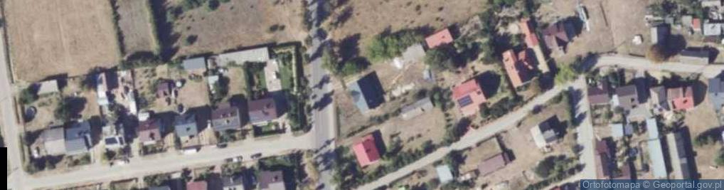 Zdjęcie satelitarne Piastowska ul.