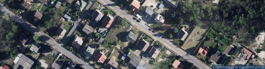 Zdjęcie satelitarne Piaskowa ul.