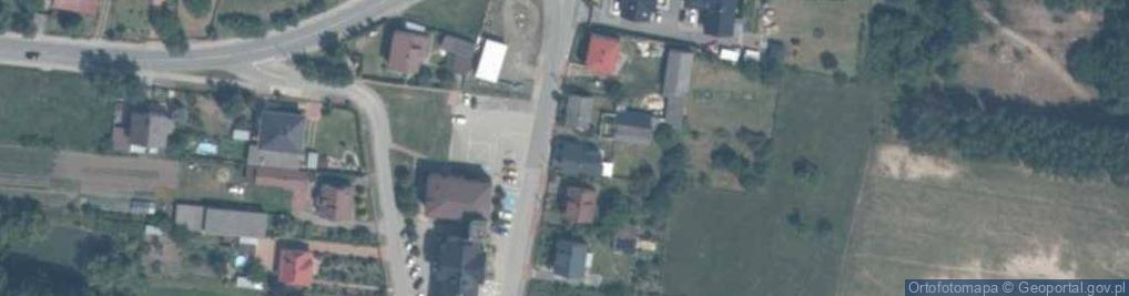 Zdjęcie satelitarne Piaski ul.