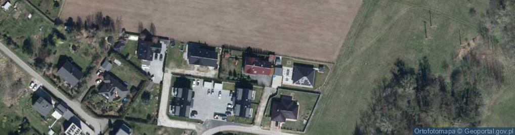 Zdjęcie satelitarne Piękna ul.