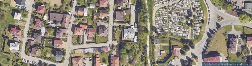 Zdjęcie satelitarne Piękna ul.