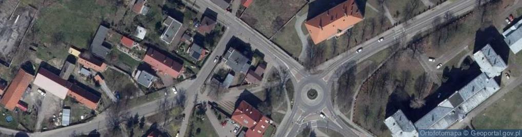 Zdjęcie satelitarne Piaskowa ul.