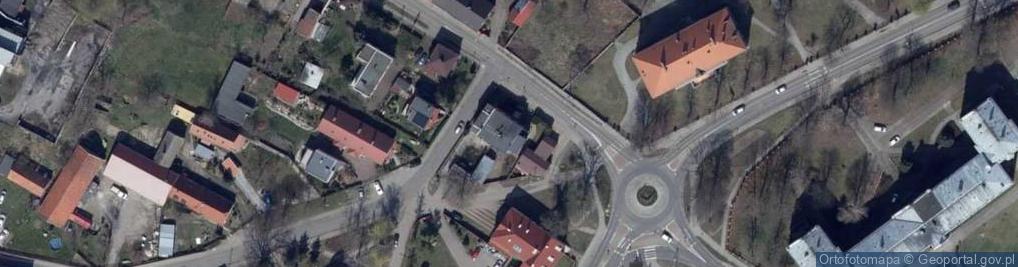 Zdjęcie satelitarne Piaskowa ul.