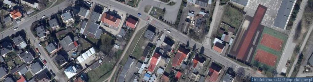 Zdjęcie satelitarne Piaskowa ul.