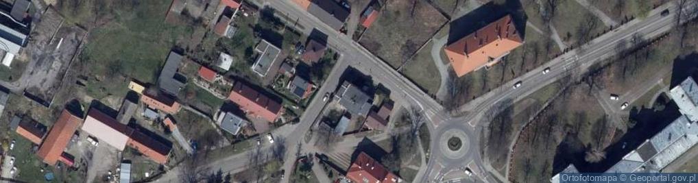 Zdjęcie satelitarne Piaskowa ul.