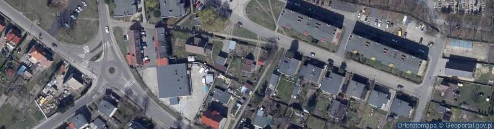 Zdjęcie satelitarne Piaskowa ul.