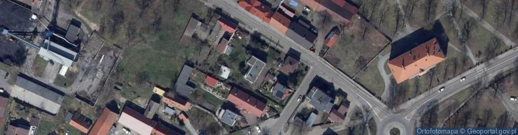 Zdjęcie satelitarne Piaskowa ul.