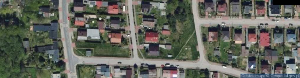Zdjęcie satelitarne Piaskowa ul.