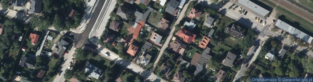 Zdjęcie satelitarne Pierwszej Kadrowej ul.