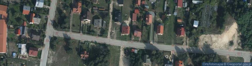Zdjęcie satelitarne Piaskowa ul.