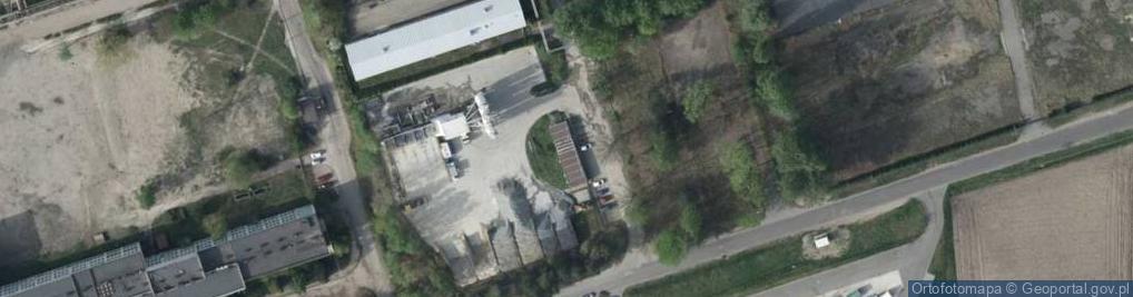 Zdjęcie satelitarne Piaskowa ul.