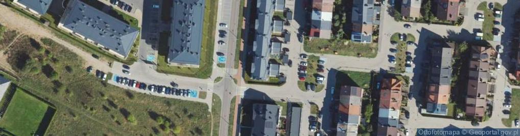 Zdjęcie satelitarne Pilska ul.