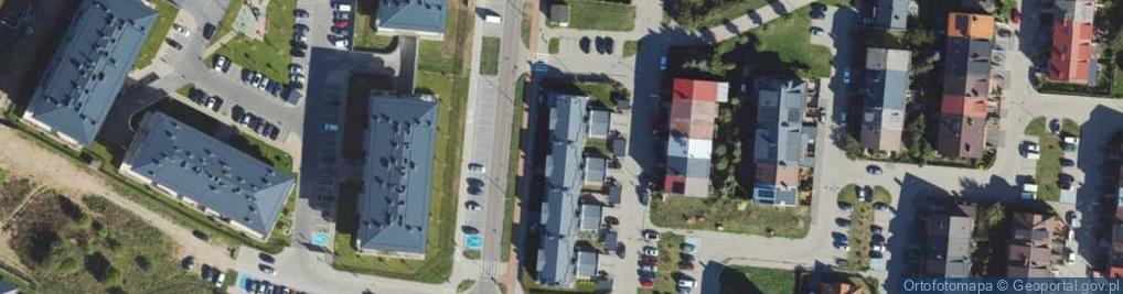 Zdjęcie satelitarne Pilska ul.