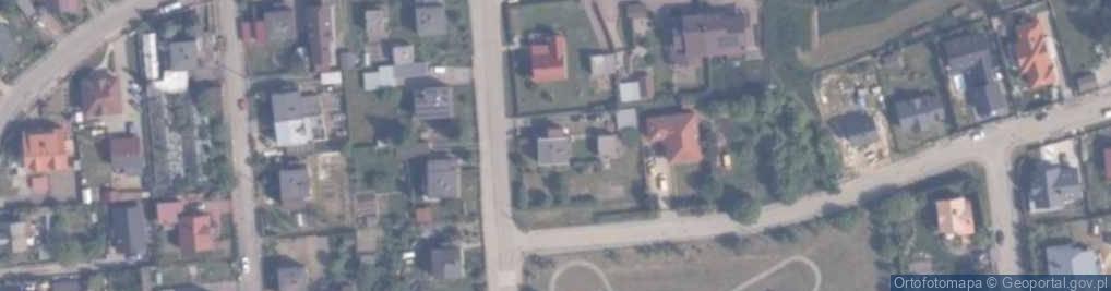 Zdjęcie satelitarne Piastowska ul.
