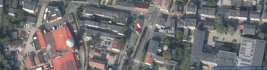 Zdjęcie satelitarne Piaski ul.