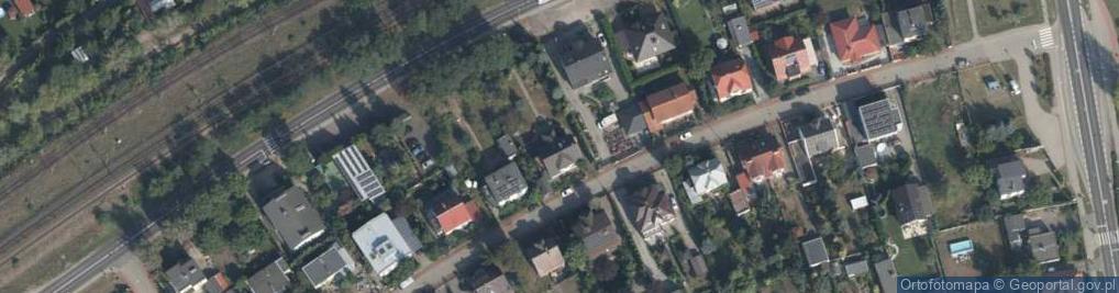 Zdjęcie satelitarne Piaskowa ul.