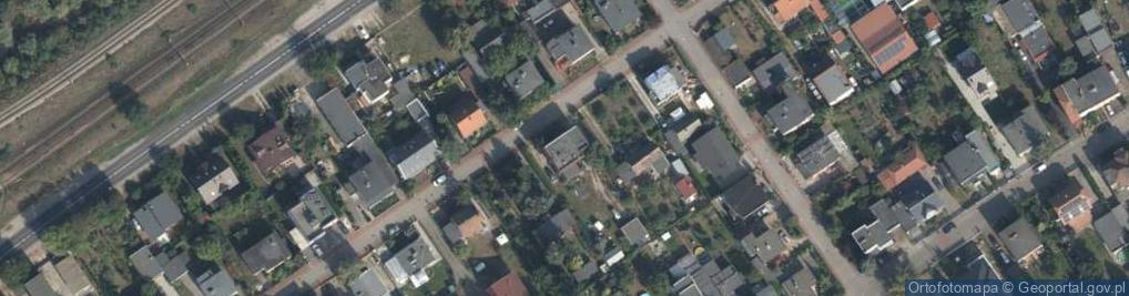 Zdjęcie satelitarne Piaskowa ul.