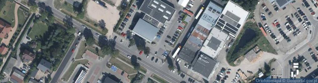 Zdjęcie satelitarne Piasecka ul.