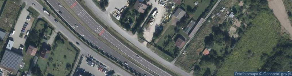 Zdjęcie satelitarne Piasecka ul.