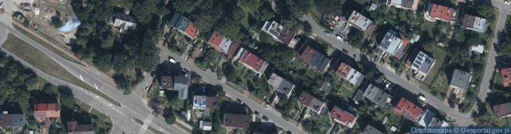 Zdjęcie satelitarne Piękna ul.