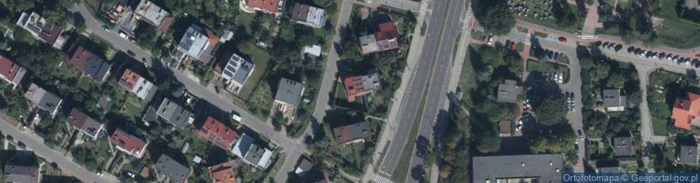 Zdjęcie satelitarne Piękna ul.
