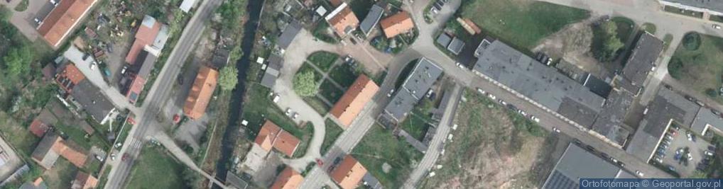Zdjęcie satelitarne Piaskowa ul.