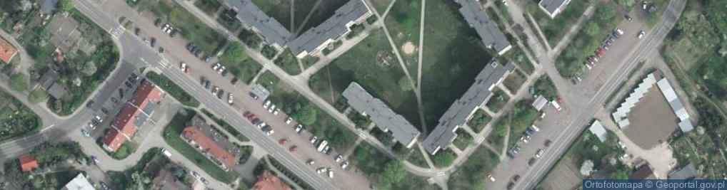Zdjęcie satelitarne Piasta ul.