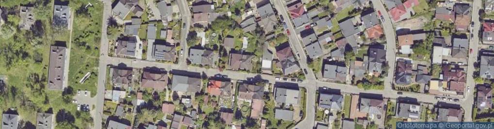Zdjęcie satelitarne Piastowska ul.