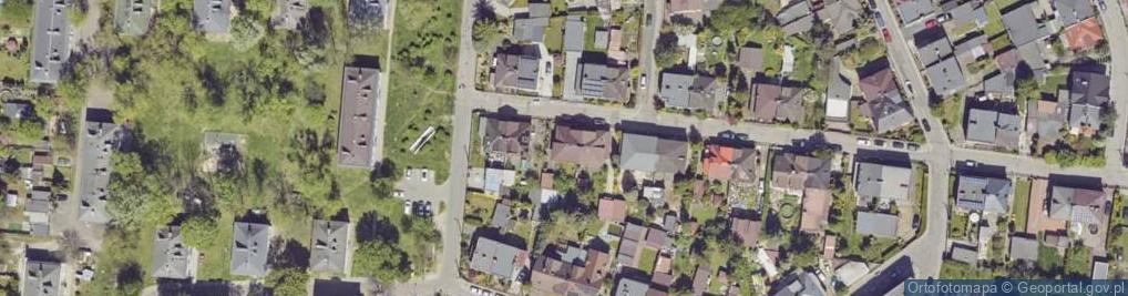 Zdjęcie satelitarne Piastowska ul.
