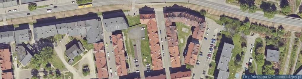 Zdjęcie satelitarne Pieczki Franciszka ul.