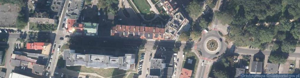 Zdjęcie satelitarne Piastowska ul.