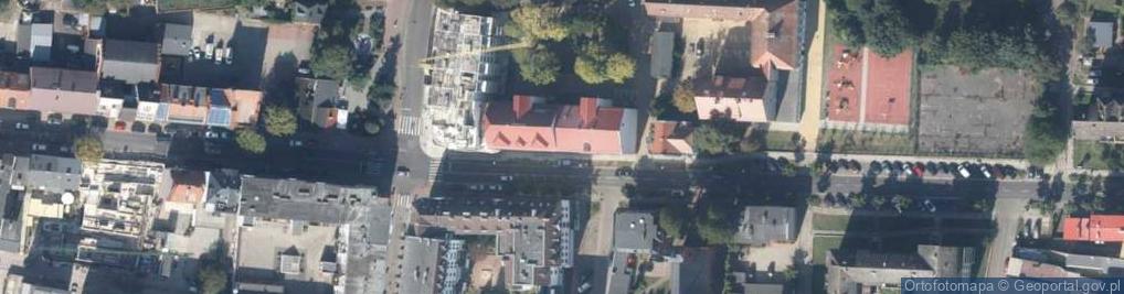 Zdjęcie satelitarne Piastowska ul.