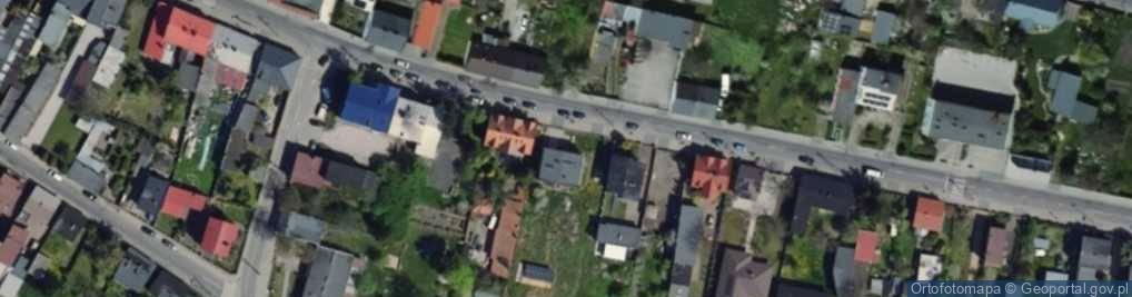 Zdjęcie satelitarne Piotrkowska ul.