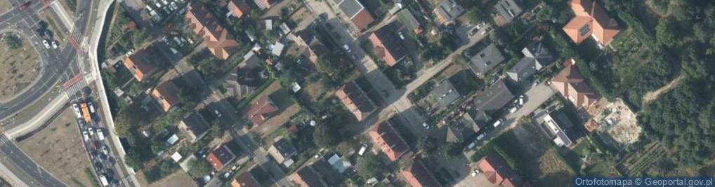 Zdjęcie satelitarne Piwna ul.