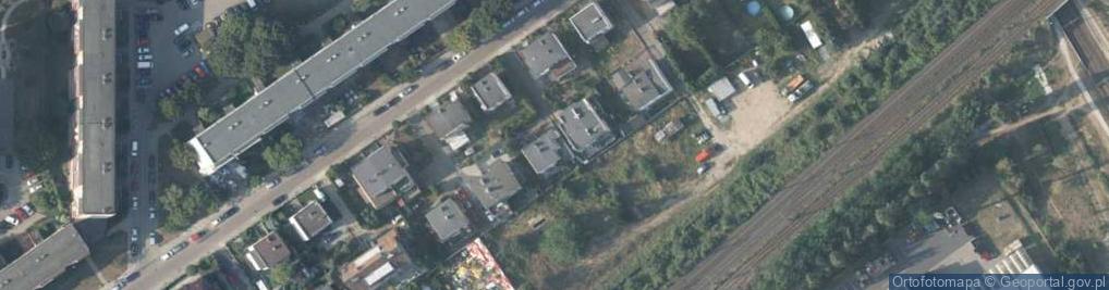 Zdjęcie satelitarne Piechoty ul.