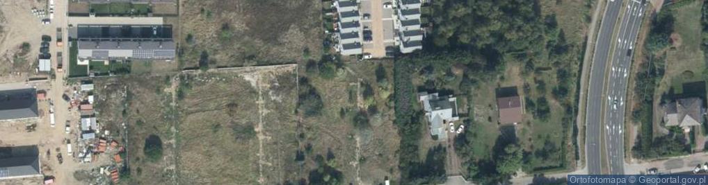 Zdjęcie satelitarne Pięciu Stawów ul.