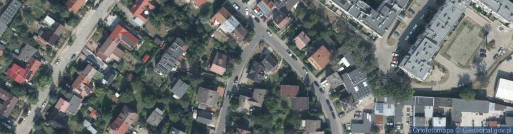 Zdjęcie satelitarne Pińska ul.
