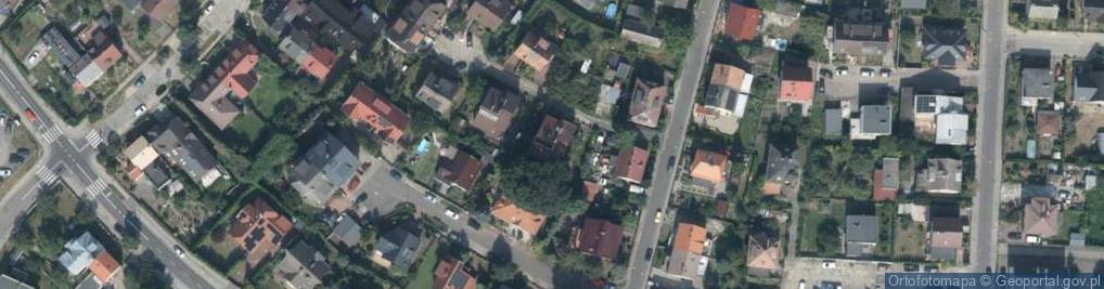 Zdjęcie satelitarne Pińska ul.