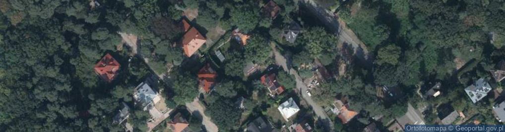 Zdjęcie satelitarne Piaszczysta ul.